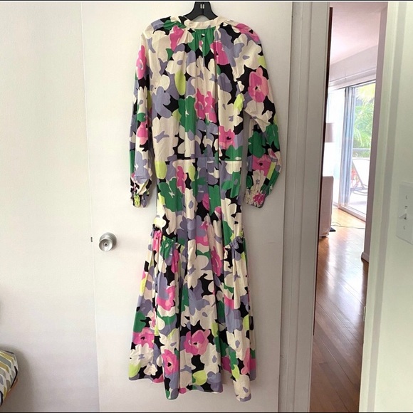 H&M Kaftan floral Dress - Picture 6 of 9